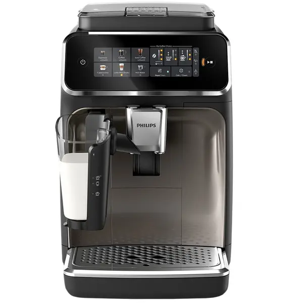 Philips Espressor automat PHILIPS S3300 LatteGo EP3347/90, 1.8l, 1500W, 15 bar, crom-negru