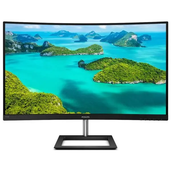 Philips Monitor curbat LED VA Philips 32, Full HD, Display Port, Negru
