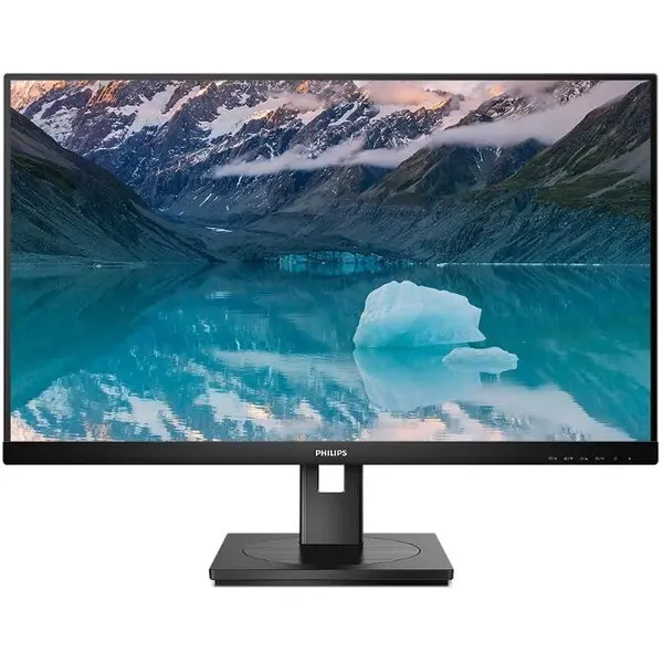Philips Monitor LCD VA LED Philips 21.5 222S9JML/00, Full HD, 4ms, 75Hz, HDMI, DisplayPort, Boxe, Pivot, Negru