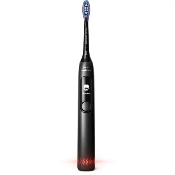 Philips Periuta de dinti electrica Philips Sonicare Advanced Clean Special Edition HX3792/11, Senzor presiune, 5 moduri, QuadPacer, SmartTimer, Ecran inteligent, Autonomie 14 zile, Negru metalic