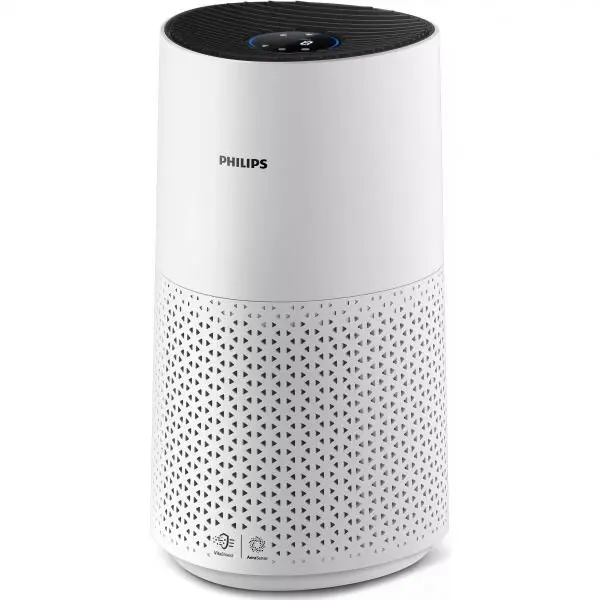 Philips Purificator de aer Philips AC1715/10, seria 1000, CADR: 300 m3/h, Filtru NanoProtect HEPA, Alb