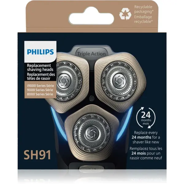 Philips Series 9000 SH91/50 Capete de bărbierit de înlocuire 1 buc
