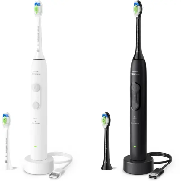 Philips Sonicare 4100 HX4042/41 set de periuțe de dinți și de capete de rezervă