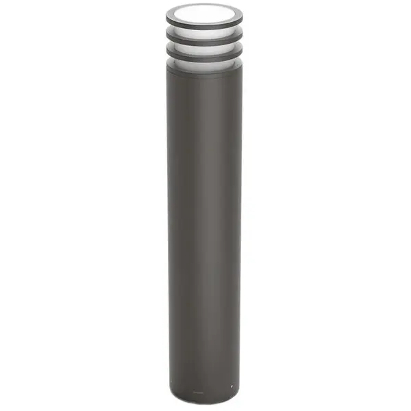 Philips Stalp iluminat exterior Philips Hue Lucca, E27, 9.5W (60W), 806 lm, 84.8 cm, Aluminiu, Antracit, Bec alb Hue inclus