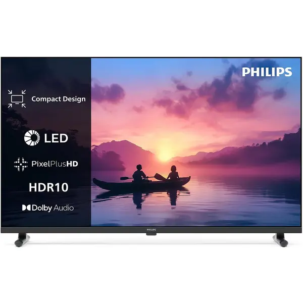 Philips Televizor LED Philips 80 cm 32 32PHS6050/12, Smart TV, HD Ready, WiFi, Negru