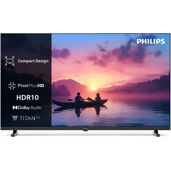 Philips Televizor Philips LED 40PFS6000, 100 cm, Smart TV, Full HD, Clasa E (Model 2025), Negru