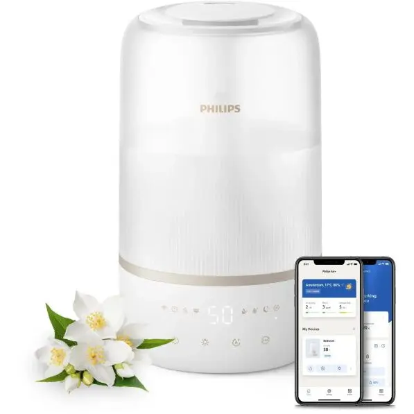 Philips Umidificator Philips HU1510/04, 3 L, 41 m², 21 dB