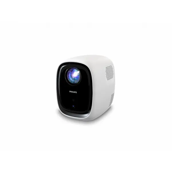 Philips Videoproiector Philips NeoPix 130W Smart, HD 1280x720, 130 ANSI lumen, Wi-Fi, HDMI, USB, Difuzoare 2x 5W, Alb