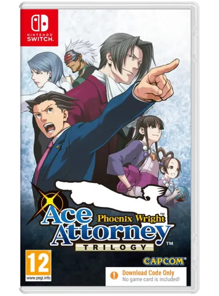 Phoenix Wright Ace Attorney Triology (code In A Box) Nintendo 3DS|Nintendo Switch|Xbox One|PlayStation 4|iOS|PC