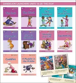 Phonic Books Dandelion Launchers Units 16-20 ('tch' and 've', two-syllable words, suffixes -ed and -ing and 'le'). Decodable books for beginner readers 'tch' and 've', two-syllable words, suffixes -ed and -ing and 'le'/Phonic Books