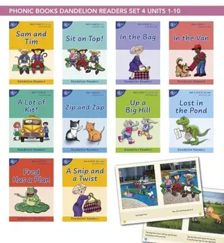 Phonic Books Dandelion Readers Set 4 Units 1-10. Sounds of the alphabet and adjacent consonants/Phonic Books