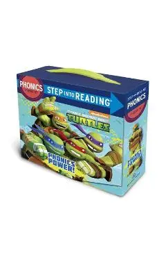 Phonics Power! (Teenage Mutant Ninja Turtles): 12 Step Into Reading Books - Jennifer Liberts