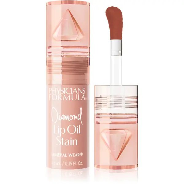 Physicians Formula Mineral Wear® Diamond Lip Oil Stain ulei nuanțator pentru buze culoare Natural Nude 4.6 ml