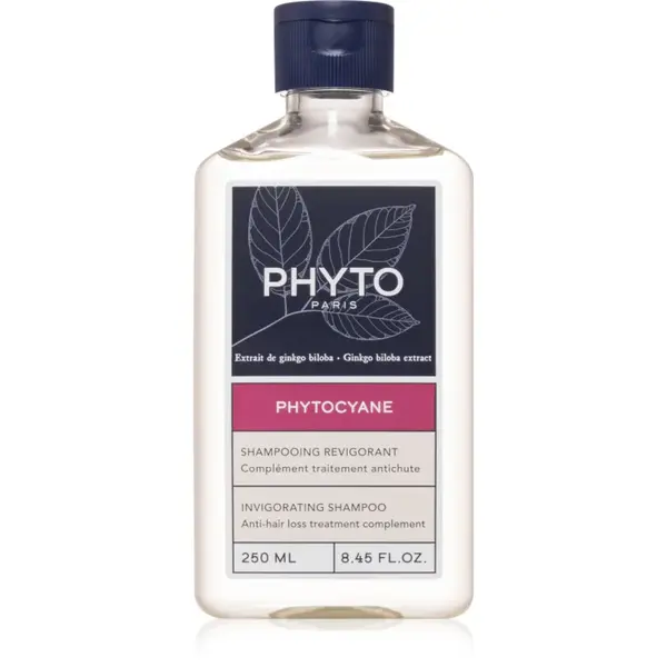 Phyto Phytocyane Invigorating Shampoo sampon de activare impotriva caderii parului 250 ml