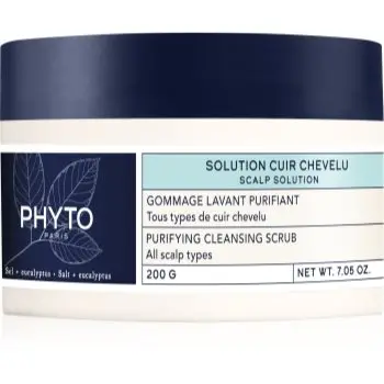 Phyto Scalp Solutions Purifying Cleansing Scrub exfoliant de curățare pentru scalp