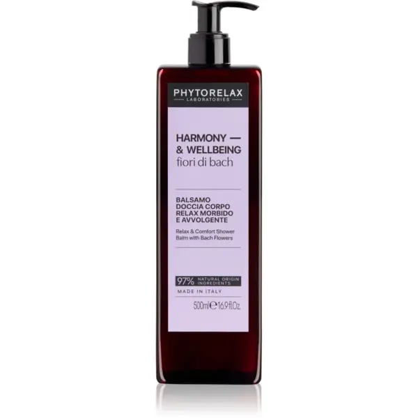 Phytorelax Laboratories Fiori di Bach balsam pentru dus 500 ml
