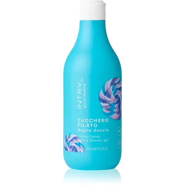 Phytorelax Laboratories Intra Gourmand Cotton Candy gel de dus si baie 450 ml