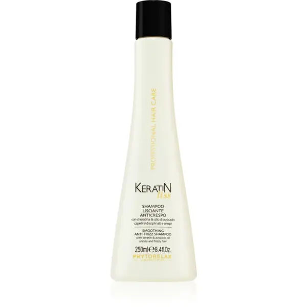Phytorelax Laboratories Keratin Liss sampon pentru indreptarea parului pentru par indisciplinat 250 ml