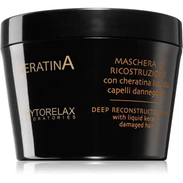 Phytorelax Laboratories Keratina masca cu keratina tratament pentru par deteriorat 250 ml