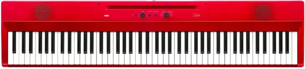 Pian digital Korg - Liano, 88 taste, roşu