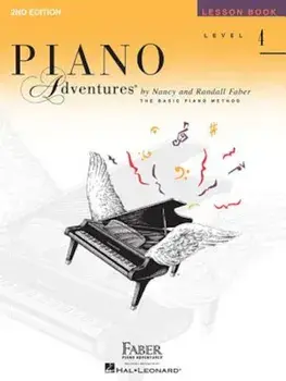 Piano Adventures, Level 4, Lesson Book, Paperback/Nancy Faber