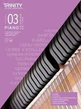 Piano Exam Pieces & Exercises 21-23 Grade 3 Ext Ed. Extended Edition/Trinity College London