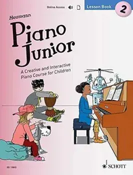 Piano Junior Lesson. A Creative and Interactive Piano Course for Children: Includes Downloadable Audio, Paperback/Hans-Gunter Heumann