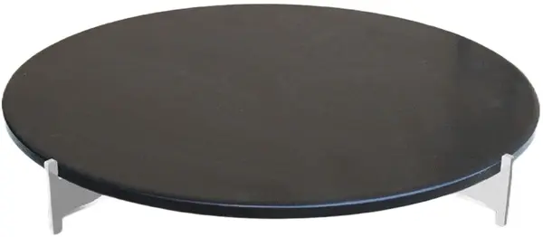 Piatră pentru pizza LotusGrill - XL, 39.3 х 5.6 cm, negru