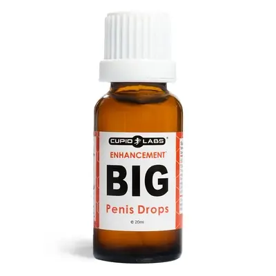 Picaturi afrodisiace Cupid - Big Penis Drops, pentru marirea penisului, 20 ml