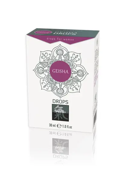 Picaturi afrodisiace Hot Shiatsu - Geisha, pentru stimularea libidoului feminin, 30 ml