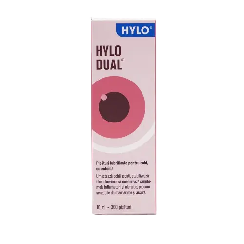Picaturi oftalmice Hylo Dual, 10ml, Hylo Eye Care