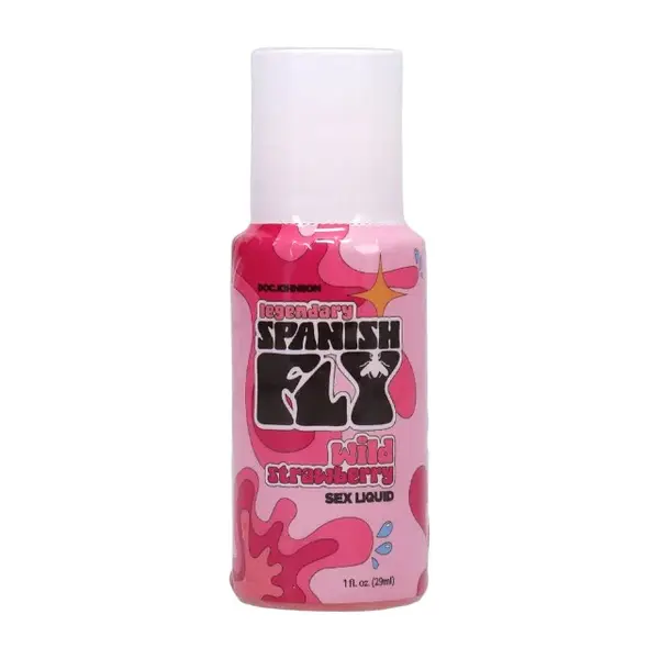 Picături SPANISH FLY - Wild Strawberry, pentru libido crescut la bărbați și femei, aromă de căpșuni, 29 ml