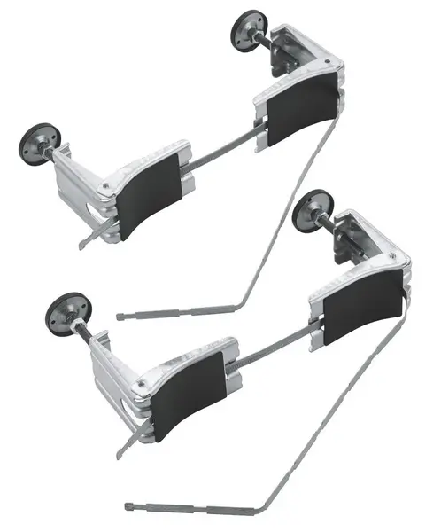 Picioare cada Grohe Essence 49115000, 2 bucati, reglare inaltime, compatibile cazi Grohe