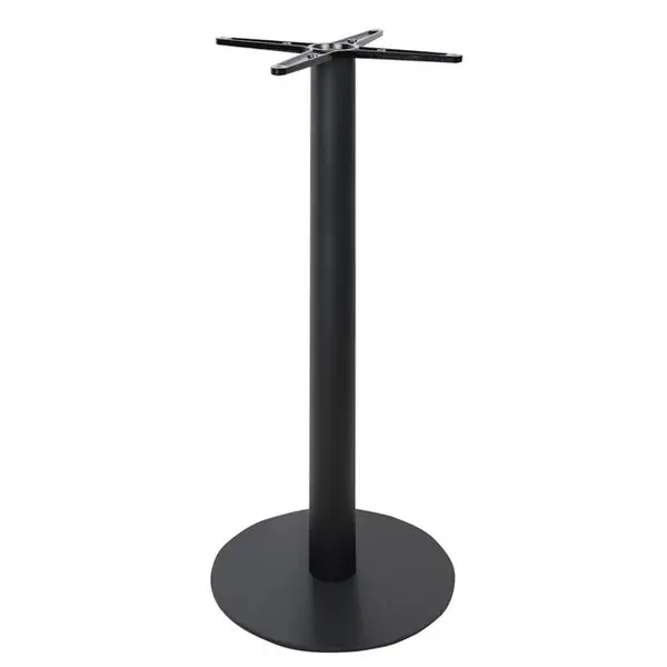 Picior masa bar CROSSED BLACK pentru blat de 60/70 cm - Default Title