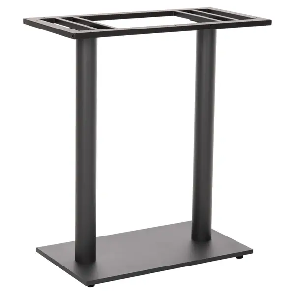 Picior masa bar/insula OLGA 40Χ80Χ90Hcm - Grey
