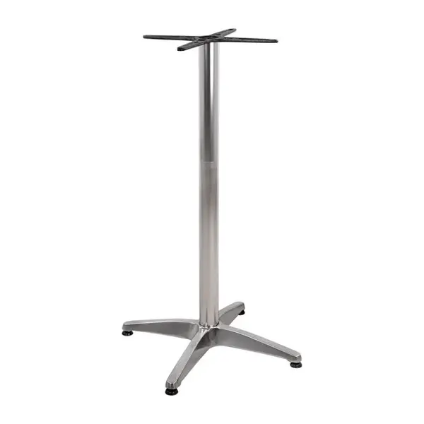 Picior masa de bar RONGE SILVER H 109cm pentru blat Φ60cm sau 60x60cm sau Φ70cm. - Default Title