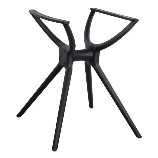 Picior masa FRENCH pentru blat 80x80 cm - Negru