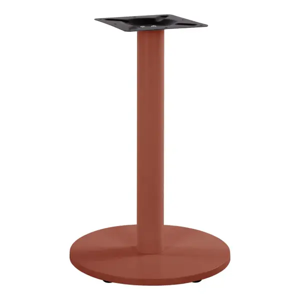 Picior masa TALA COLORS pentru blat de 60 / 70 cm - Caramiziu