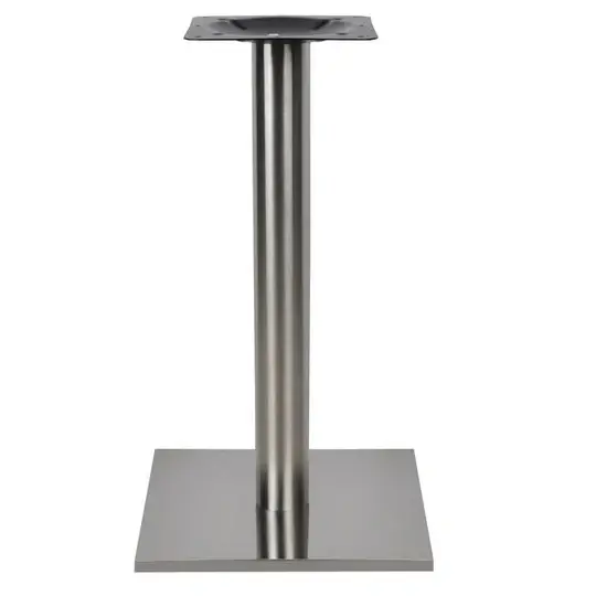 Picior masa WEBER pentru blat de 60 / 70 cm - Chrome