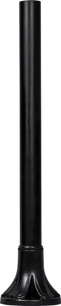 Picior postament pentru Glob Iluminat Gradina Lampa Exterior Luca Negru 1xE27 40W (fara Glob)