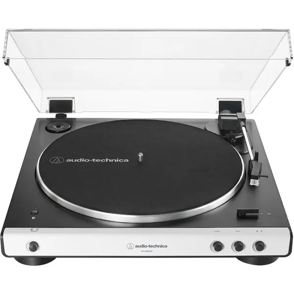 Pick-up Audio-Technica - AT-LP60XBT, automat, alb