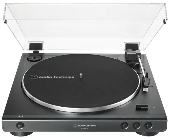 Pick-up Audio-Technica - AT-LP60XUSB, automat, gri