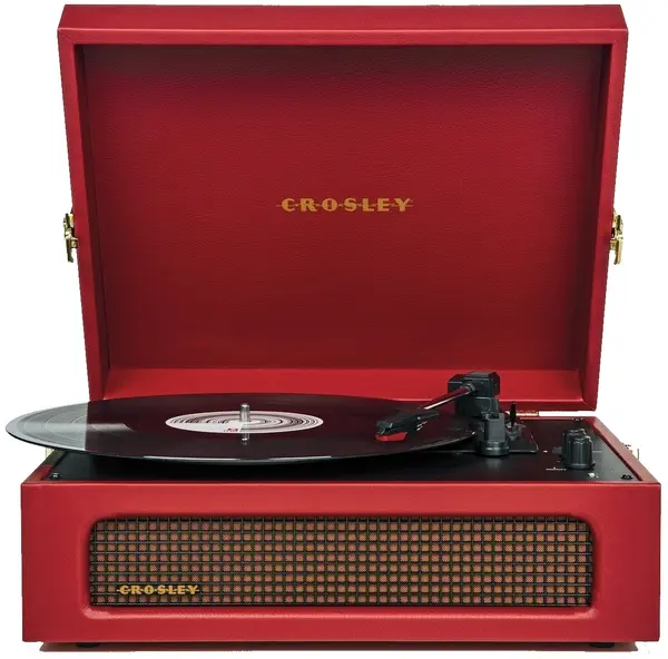 Pick-up Crosley - Voyager, semiautomat, rosu
