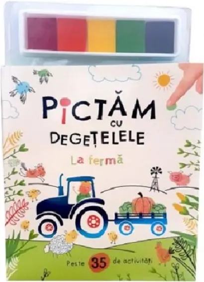 Pictam cu degetele. La ferma |
