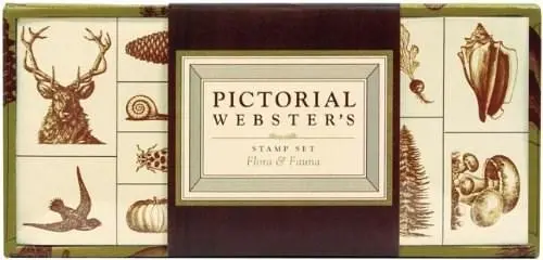 Pictorial Webster's Stamp Set | John Carrera