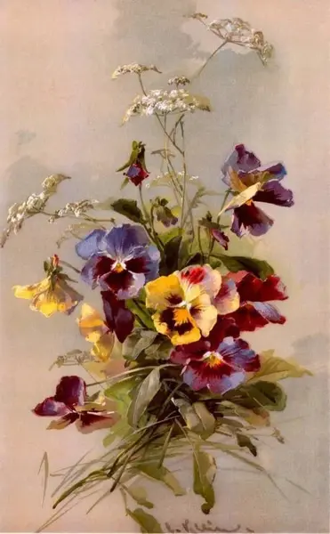 PICTURA IN ULEI Belu Tatiana - FLORAL - BT-25