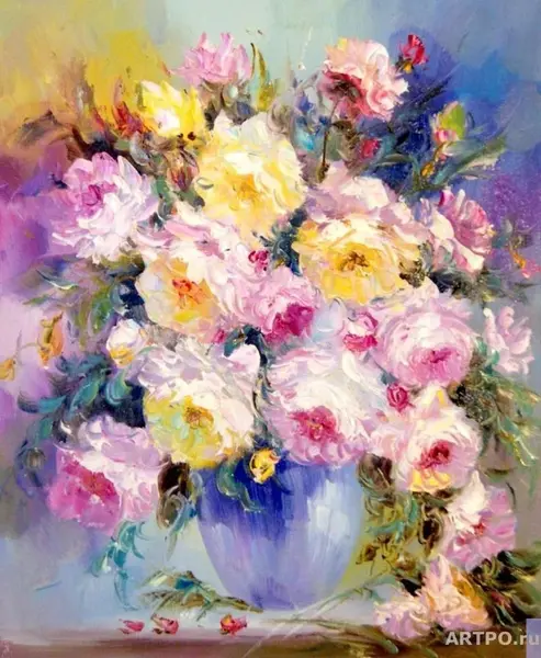PICTURA IN ULEI Belu Tatiana - FLORAL - BT-27