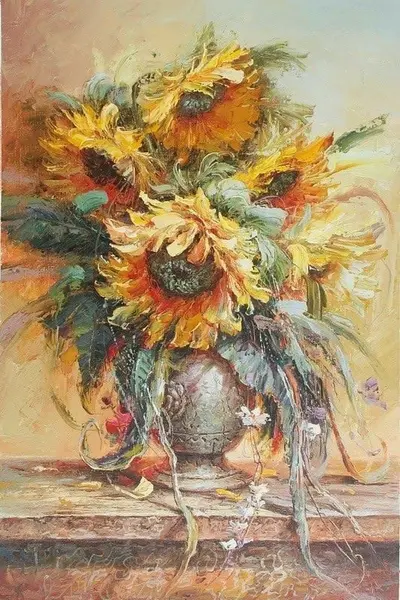 PICTURA IN ULEI Belu Tatiana - FLORAL - BT-42