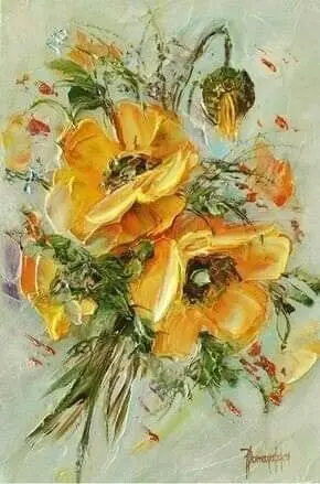 PICTURA IN ULEI Belu Tatiana - FLORAL - BT-49
