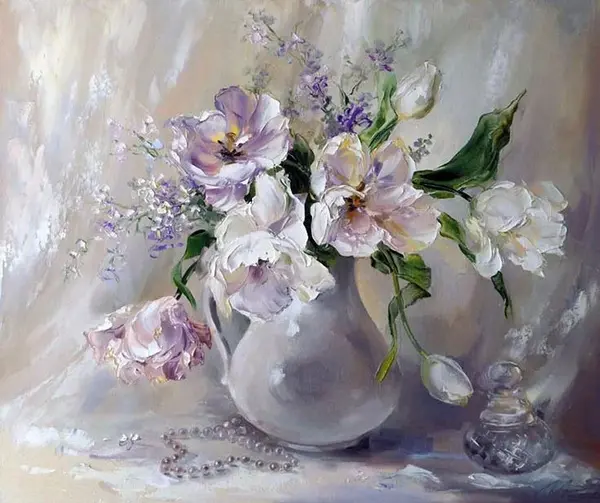 PICTURA IN ULEI Belu Tatiana - FLORAL - BT-6